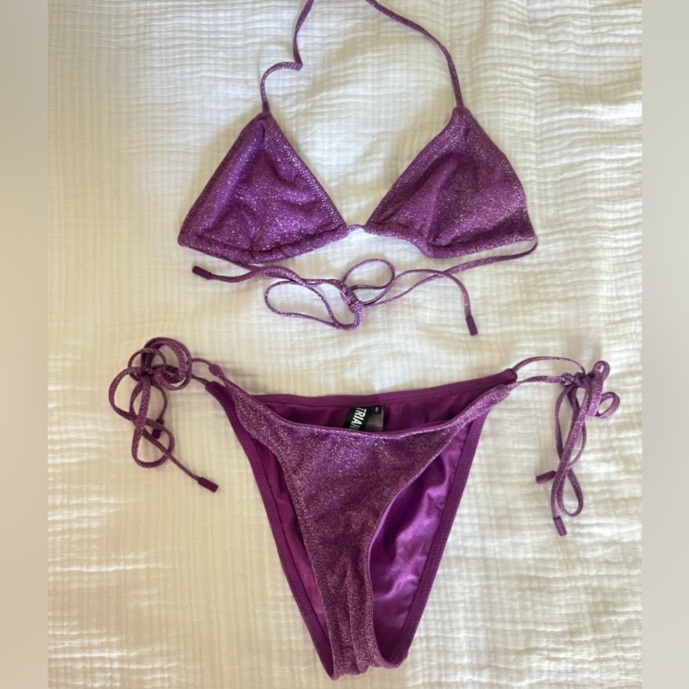 Triangl Swimwear Sparkling Purple Bikini